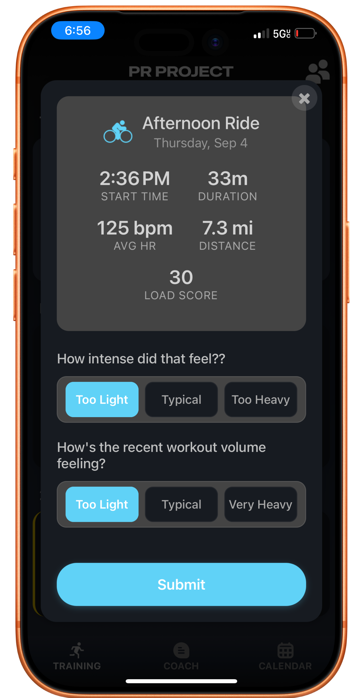 PR Project UI